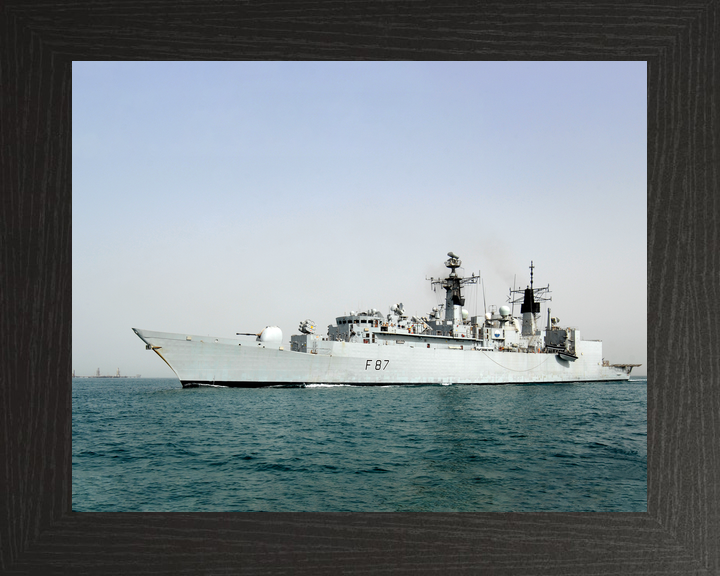 HMS Chatham F87 Type 22 Frigate Iraq May 2008