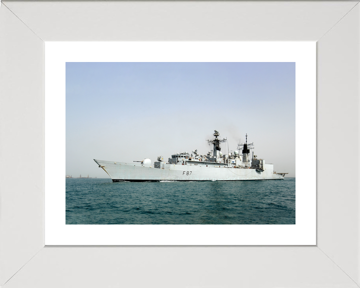 HMS Chatham F87 Type 22 Frigate Iraq May 2008