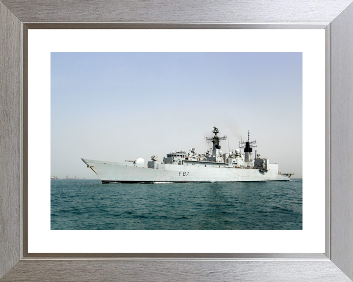 HMS Chatham F87 Type 22 Frigate Iraq May 2008