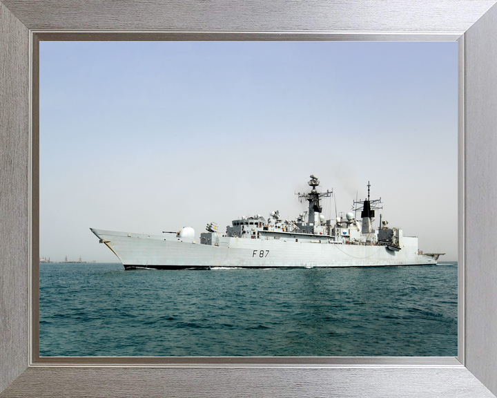 HMS Chatham F87 Type 22 Frigate Iraq May 2008