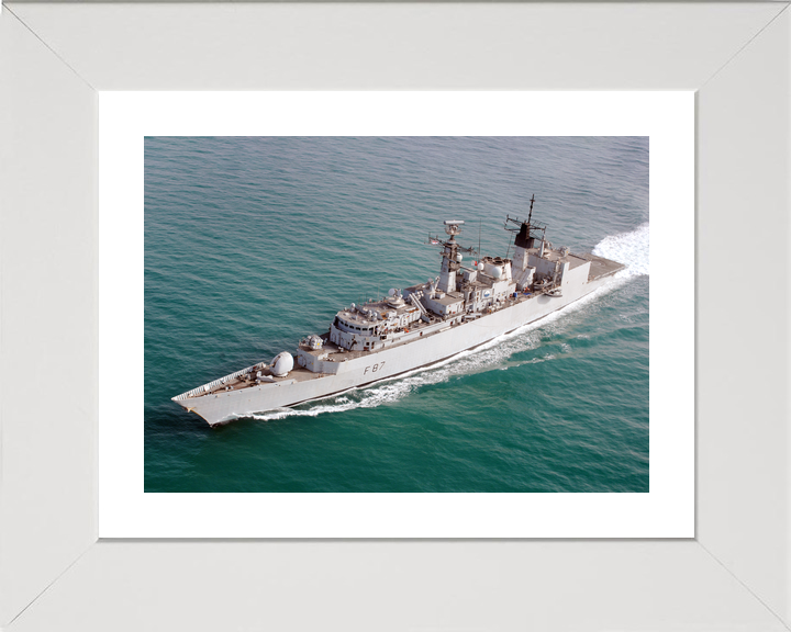 HMS Chatham F87 Type 22 Frigate Khawr al Amaya 2008