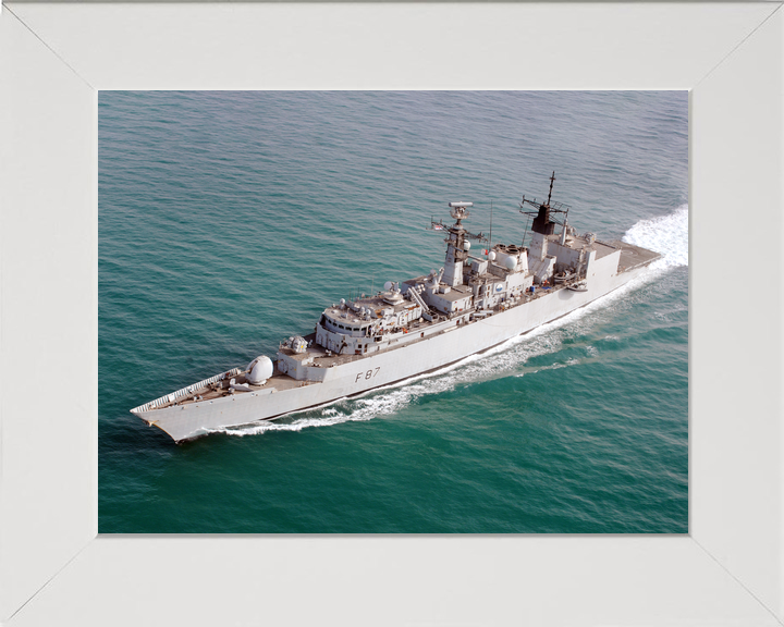 HMS Chatham F87 Type 22 Frigate Khawr al Amaya 2008