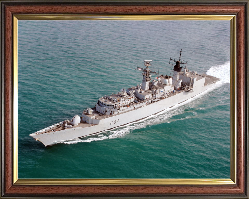 HMS Chatham F87 Type 22 Frigate Khawr al Amaya 2008