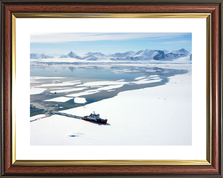 HMS Endurance A171 Ice Breaker Patrol Ship Antarctic 2007