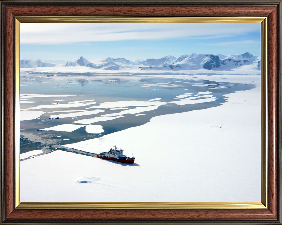 HMS Endurance A171 Ice Breaker Patrol Ship Antarctic 2007
