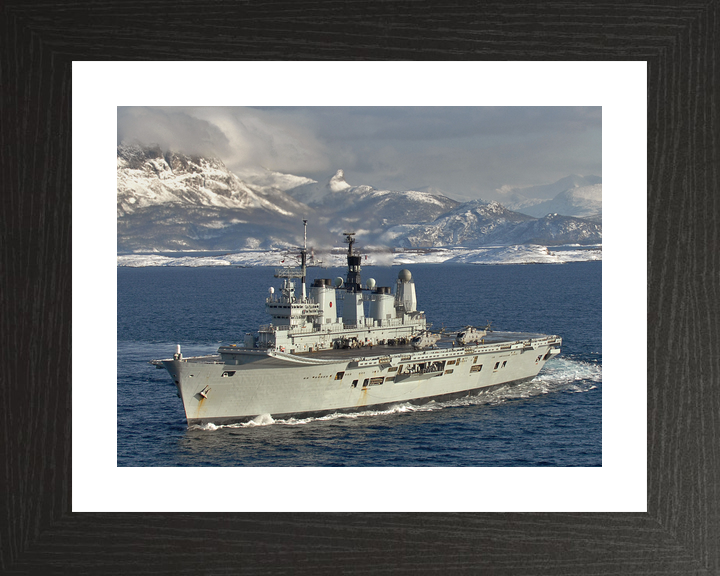 HMS Ark Royal R07 Invincible Class Aircraft Carrier Norway 2008