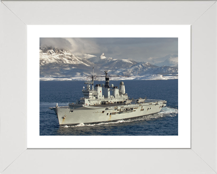 HMS Ark Royal R07 Invincible Class Aircraft Carrier Norway 2008