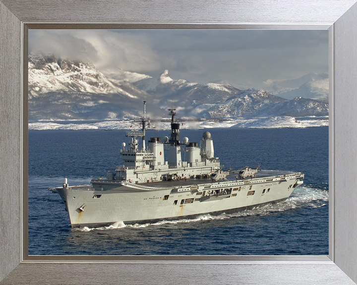 HMS Ark Royal R07 Invincible Class Aircraft Carrier Norway 2008