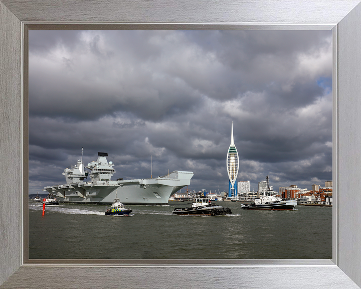 HMS Queen Elizabeth R08 Queen Elizabeth Class Aircraft Carrier Feb 2018