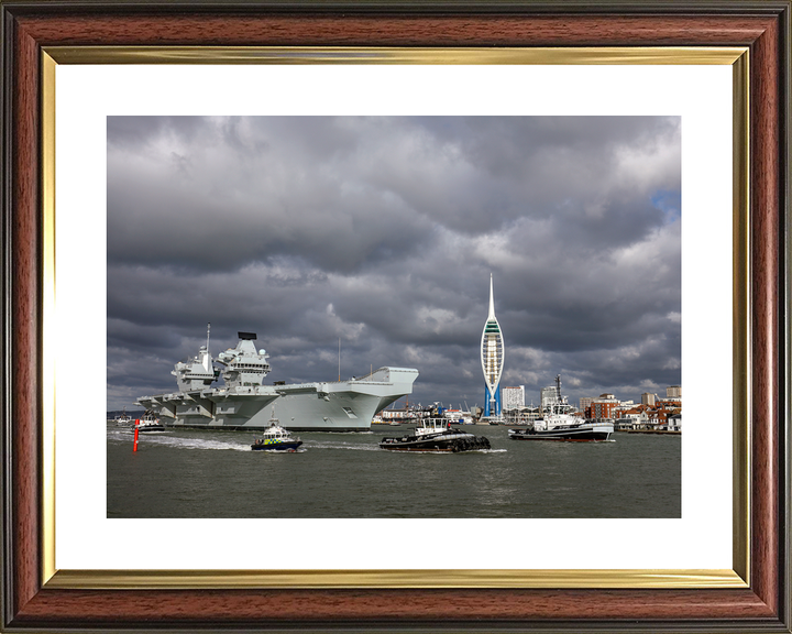 HMS Queen Elizabeth R08 Queen Elizabeth Class Aircraft Carrier Feb 2018