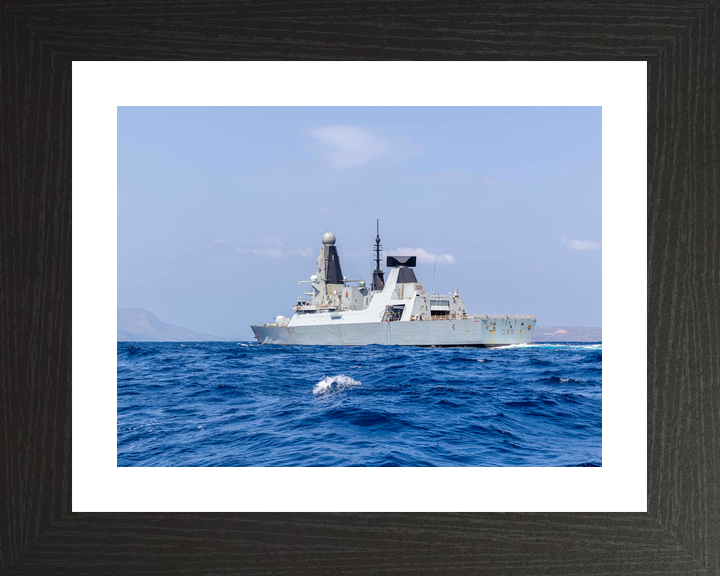HMS Dragon D35 Type 45 Destroyer April 2026 Off Crete