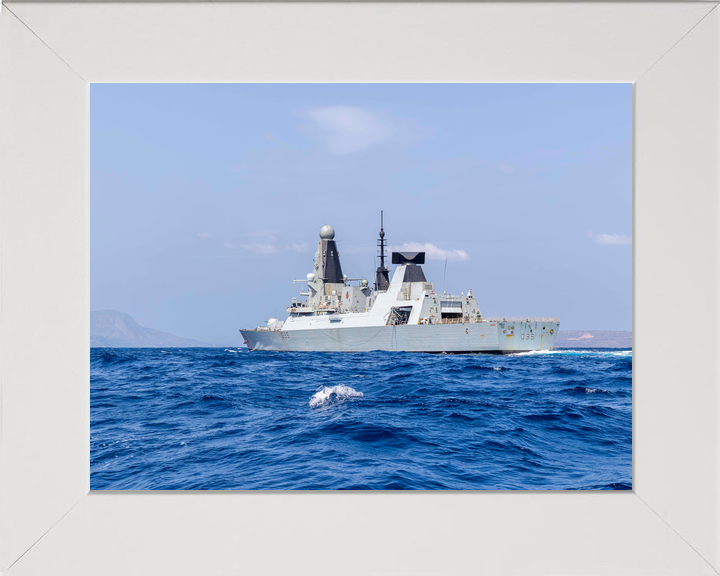 HMS Dragon D35 Type 45 Destroyer April 2026 Off Crete