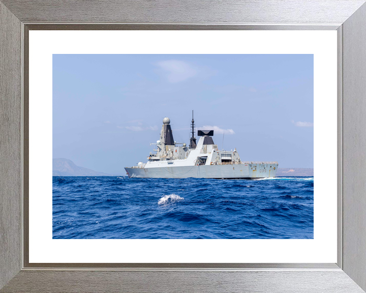 HMS Dragon D35 Type 45 Destroyer April 2026 Off Crete