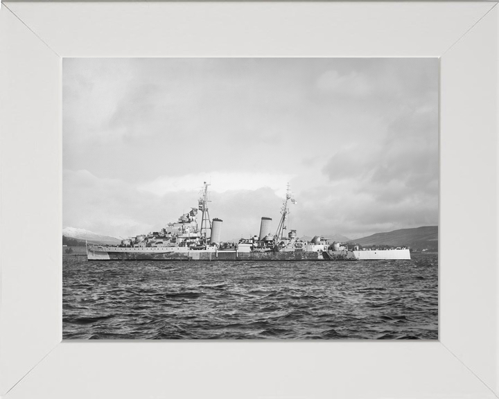 HMS Cleopatra 33 Dido Class Light Cruiser April 1945