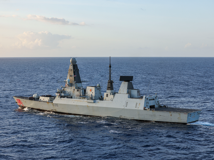 HMS Dragon D35 Type 45 Destroyer June 2026 Middle East