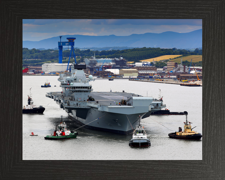 HMS Queen Elizabeth R08 Queen Elizabeth Class Aircraft Carrier June 2017 Rosyth