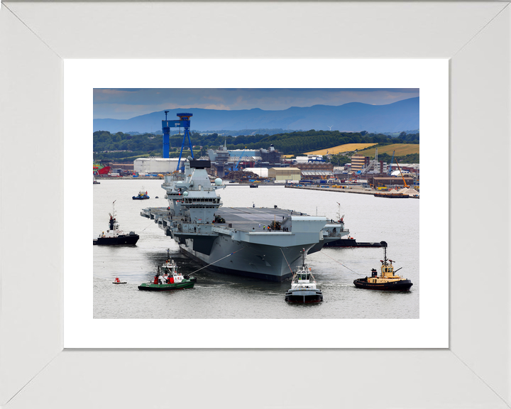 HMS Queen Elizabeth R08 Queen Elizabeth Class Aircraft Carrier June 2017 Rosyth