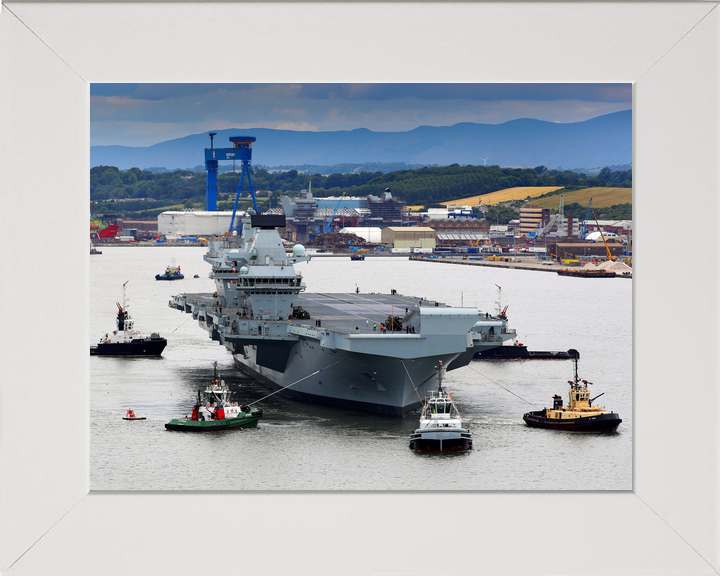 HMS Queen Elizabeth R08 Queen Elizabeth Class Aircraft Carrier June 2017 Rosyth