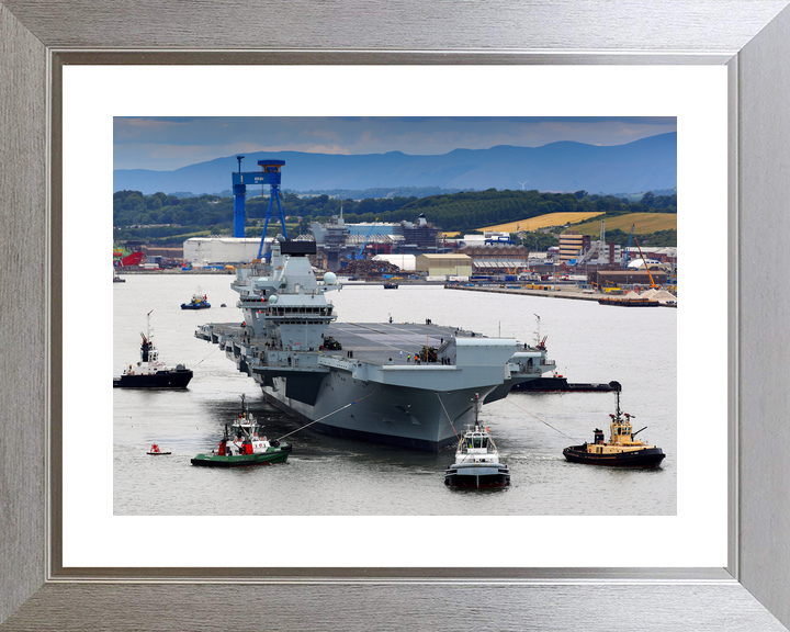 HMS Queen Elizabeth R08 Queen Elizabeth Class Aircraft Carrier June 2017 Rosyth