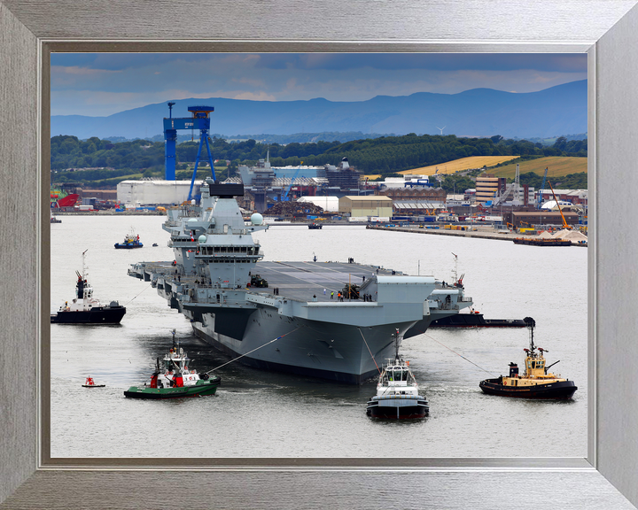 HMS Queen Elizabeth R08 Queen Elizabeth Class Aircraft Carrier June 2017 Rosyth