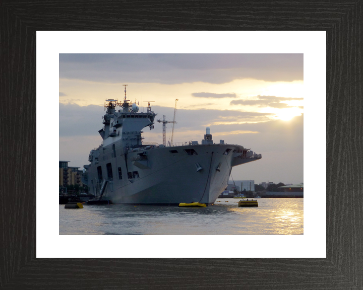 HMS Ocean L12 Landing Platform Helicopter 2012 Greenwich