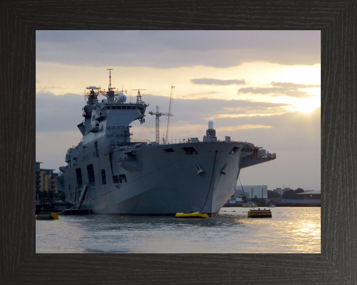 HMS Ocean L12 Landing Platform Helicopter 2012 Greenwich