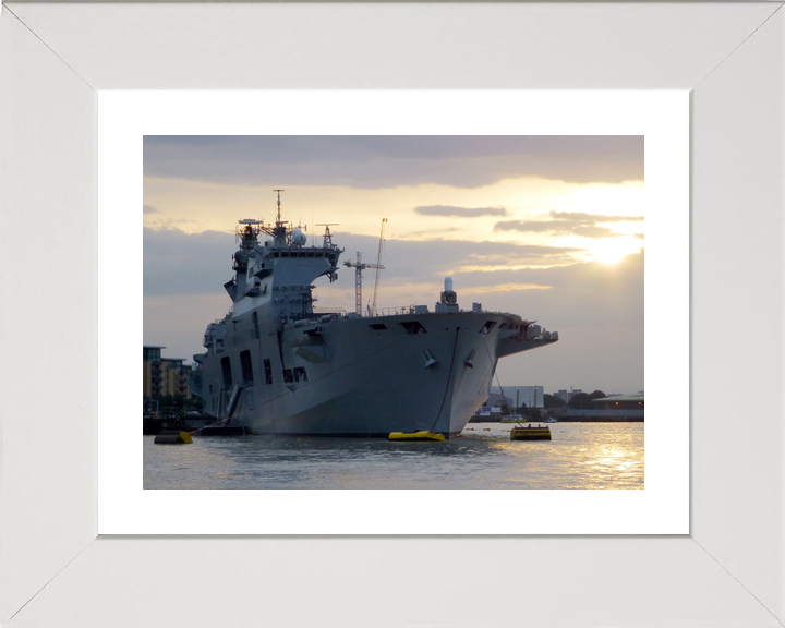 HMS Ocean L12 Landing Platform Helicopter 2012 Greenwich