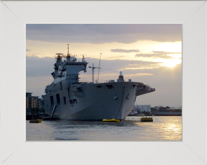 HMS Ocean L12 Landing Platform Helicopter 2012 Greenwich