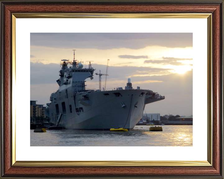 HMS Ocean L12 Landing Platform Helicopter 2012 Greenwich