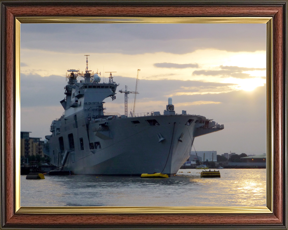 HMS Ocean L12 Landing Platform Helicopter 2012 Greenwich