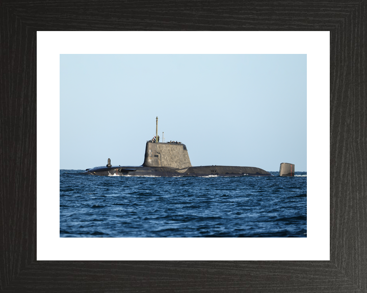 HMS Anson S123 Astute Class Submarine February 2026 Port Side
