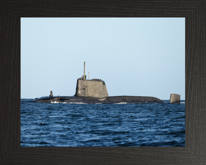 HMS Anson S123 Astute Class Submarine February 2026 Port Side
