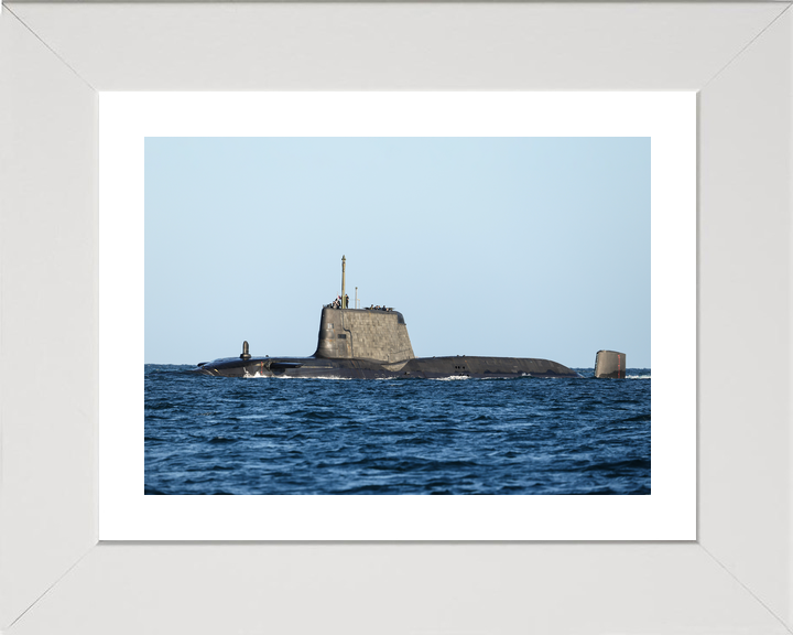 HMS Anson S123 Astute Class Submarine February 2026 Port Side