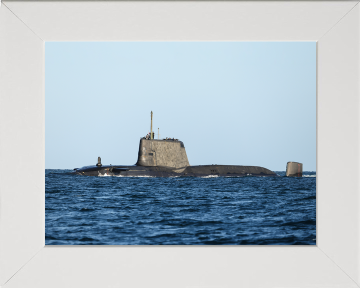 HMS Anson S123 Astute Class Submarine February 2026 Port Side