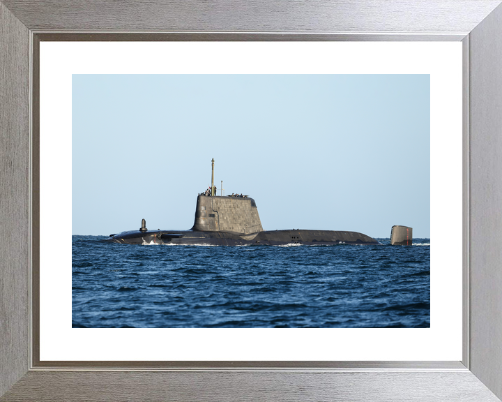 HMS Anson S123 Astute Class Submarine February 2026 Port Side