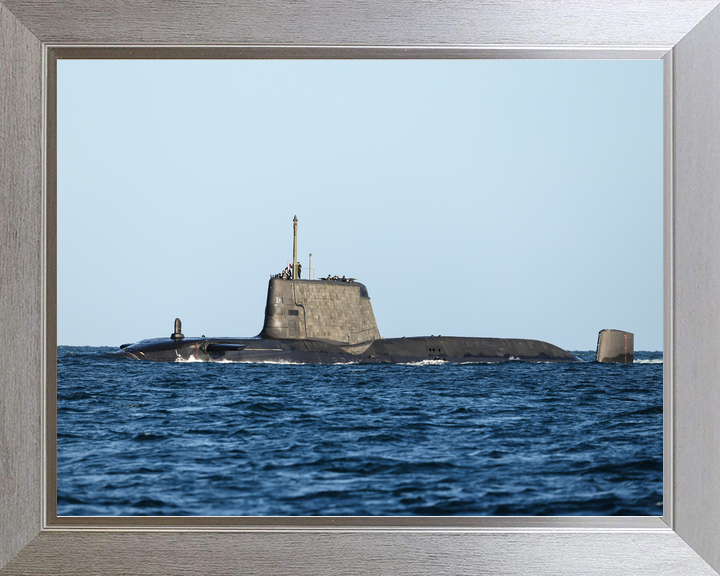 HMS Anson S123 Astute Class Submarine February 2026 Port Side