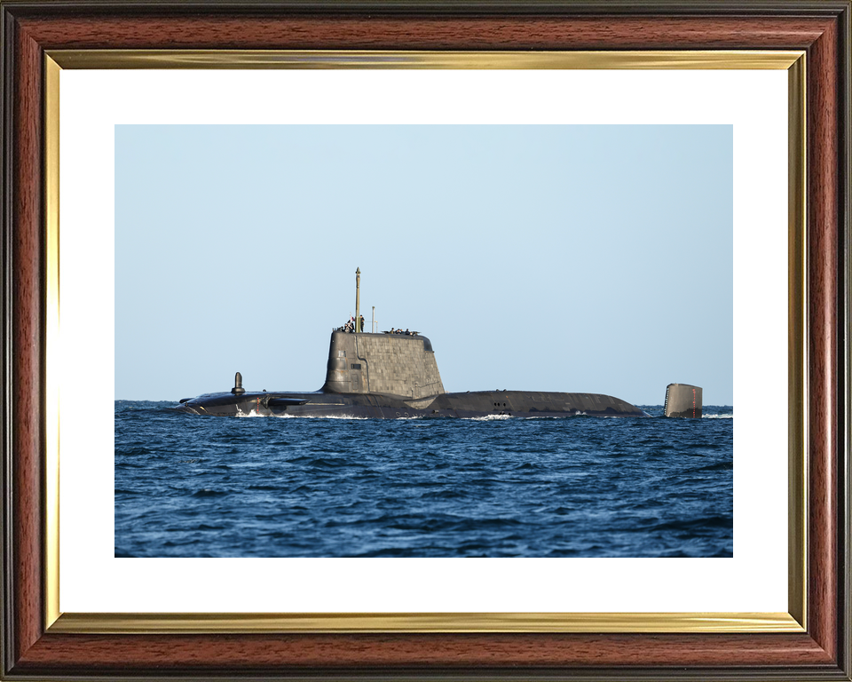 HMS Anson S123 Astute Class Submarine February 2026 Port Side