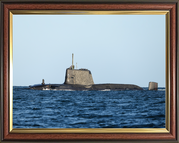 HMS Anson S123 Astute Class Submarine February 2026 Port Side