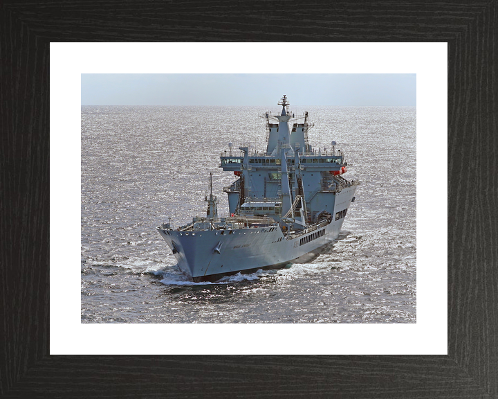 RFA Wave Knight A389 Wave Class Tanker June 2017 High Port Bow View