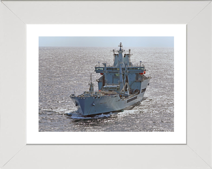 RFA Wave Knight A389 Wave Class Tanker June 2017 High Port Bow View