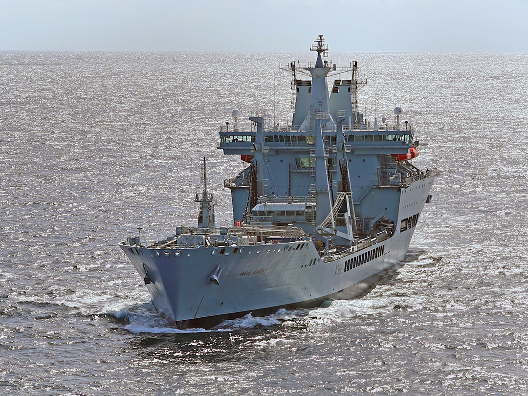 RFA Wave Knight A389 Wave Class Tanker June 2017 High Port Bow View Photo Print - Posters, Prints, & Visual Artwork - by Hampshire Prints (image 1 of 9)