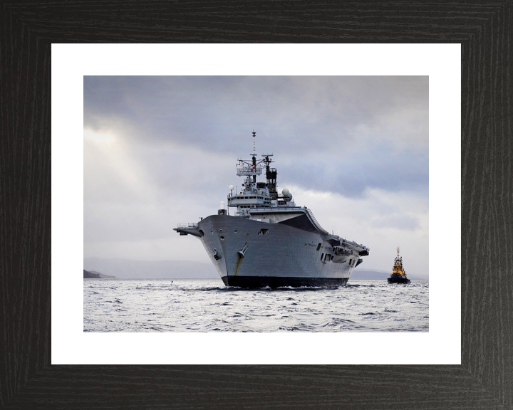 HMS Ark Royal R07 Invincible Class Aircraft Carrier November 2010 Port Bow View