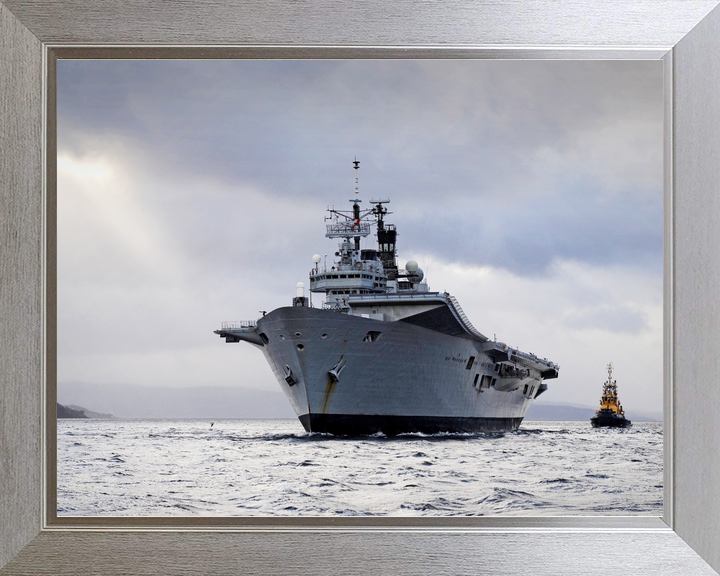HMS Ark Royal R07 Invincible Class Aircraft Carrier November 2010 Port Bow View