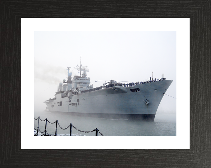 HMS Ark Royal R07 Invincible Class Aircraft Carrier December 2010 Final Entry