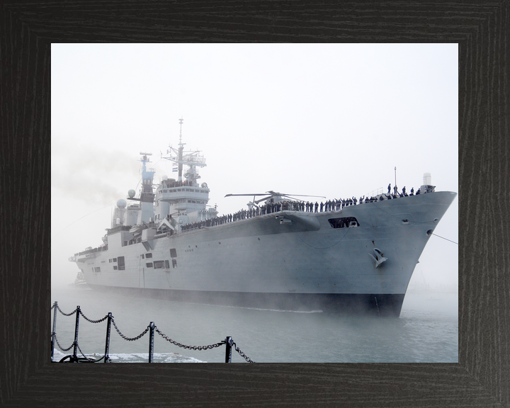 HMS Ark Royal R07 Invincible Class Aircraft Carrier December 2010 Final Entry