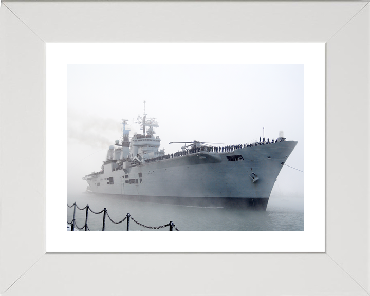 HMS Ark Royal R07 Invincible Class Aircraft Carrier December 2010 Final Entry