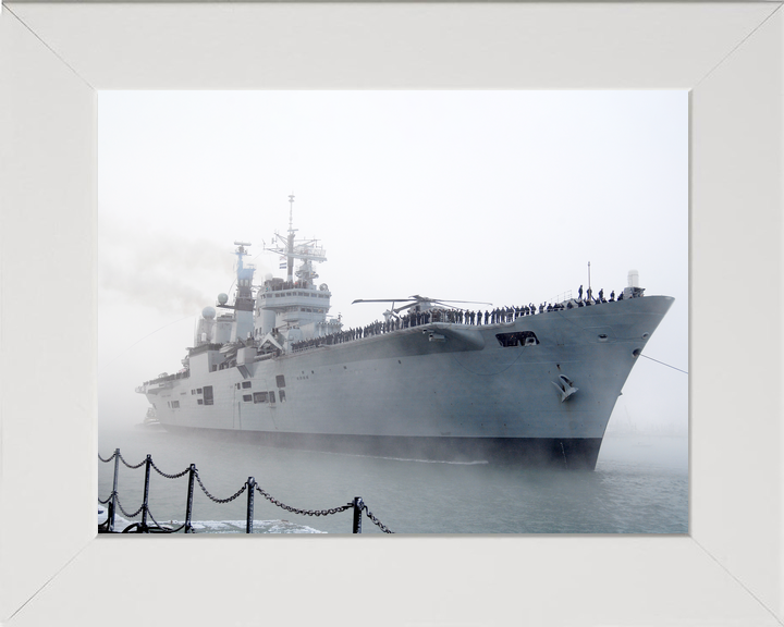 HMS Ark Royal R07 Invincible Class Aircraft Carrier December 2010 Final Entry