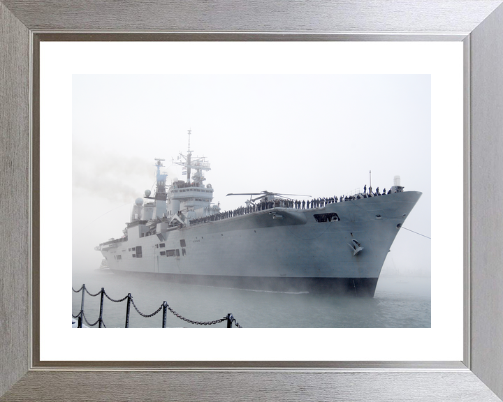 HMS Ark Royal R07 Invincible Class Aircraft Carrier December 2010 Final Entry
