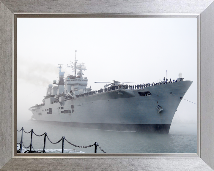 HMS Ark Royal R07 Invincible Class Aircraft Carrier December 2010 Final Entry