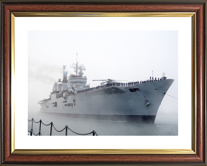 HMS Ark Royal R07 Invincible Class Aircraft Carrier December 2010 Final Entry